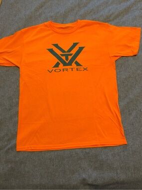 Vortex Optics Youth XL (14-16) Safety Orange Logo T-Shirt Hunting Outdoor Tee